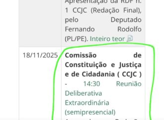 CONTACS INFORMA: CCJC APROVA REDAÇÃO FINAL DO PL 460/2019