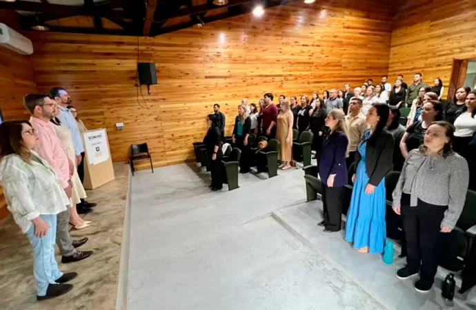 Em Beltrão, formatura dos novos agentes de saúde