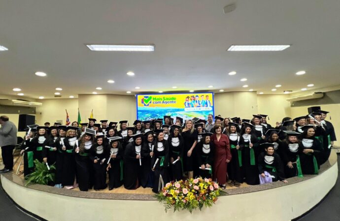 Mais Saúde com Agente celebra formação de 95 Agentes Comunitários e marca momento de emoção e homenagens