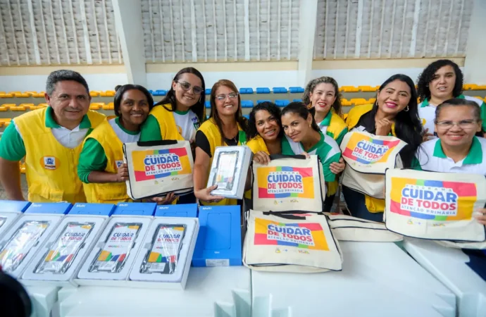 Timon avança na saúde com entrega de óculos e novos equipamentos para agentes comunitários