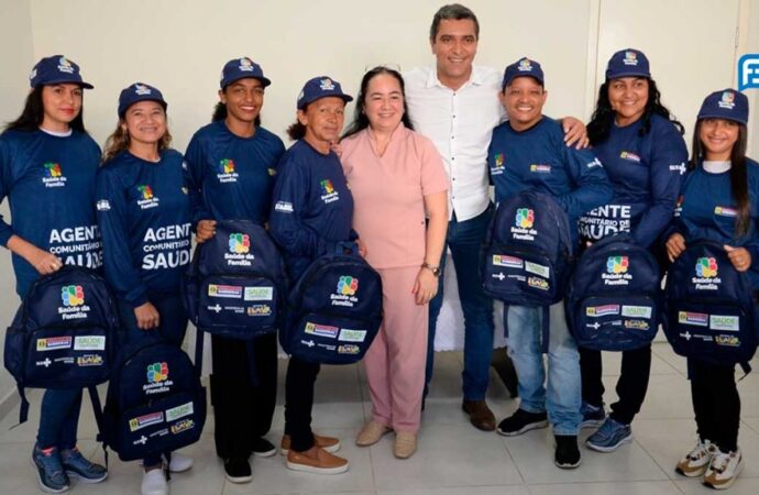 Agentes Comunitários de Saúde recebem kits em Barreiras