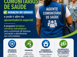 PEC dos agentes comunitários de saúde avança e pode fortalecer atendimento do SUS