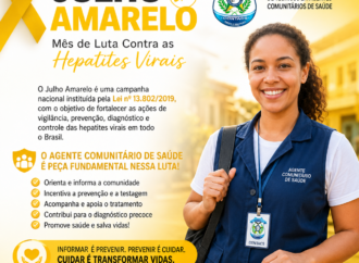💛 JULHO AMARELO | Mês de Luta Contra as Hepatites Virais