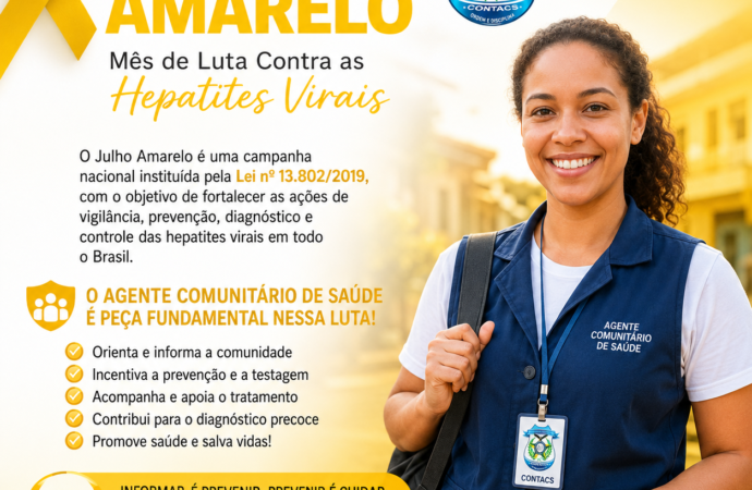 💛 JULHO AMARELO | Mês de Luta Contra as Hepatites Virais